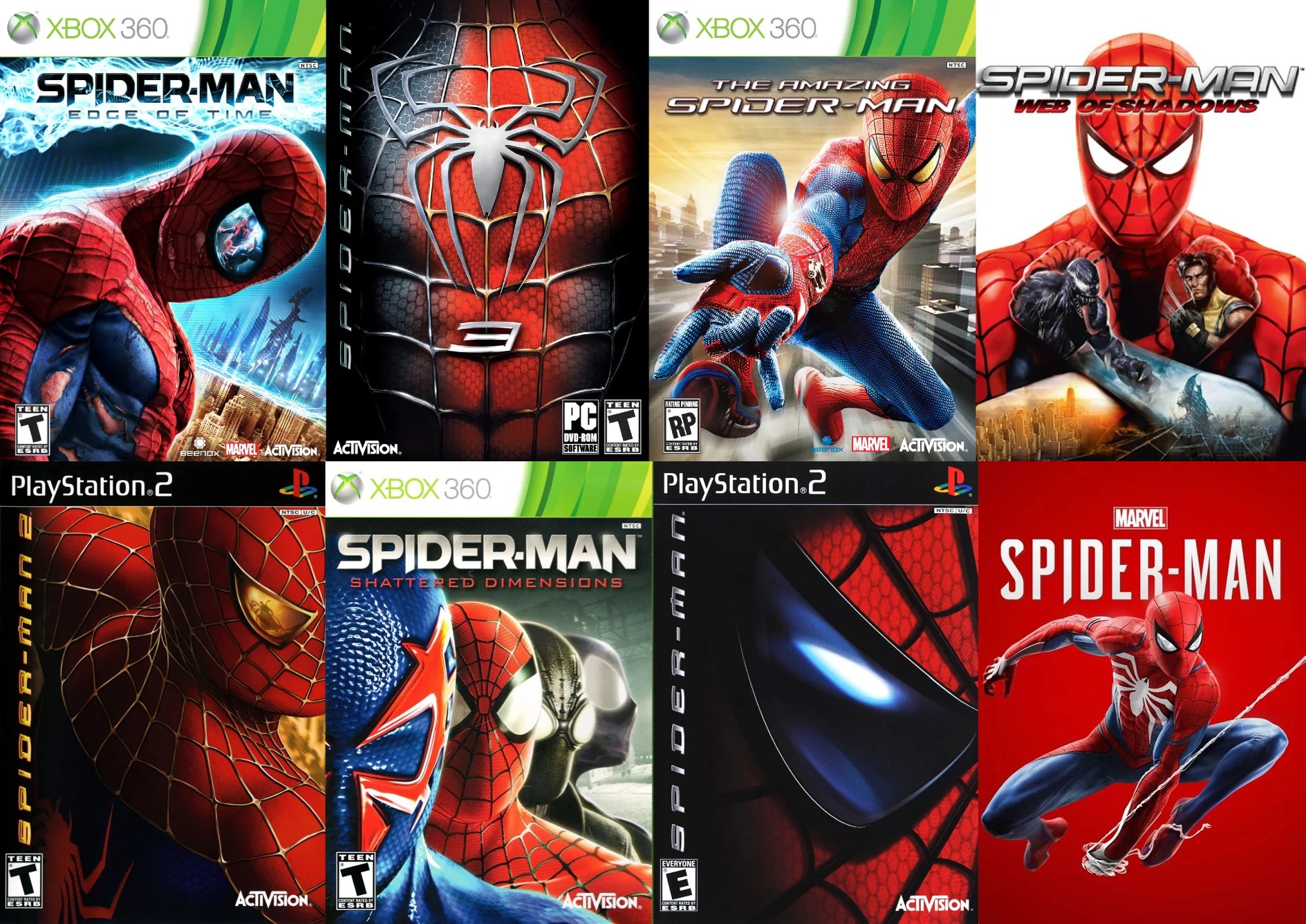 The Top 10 Best Spider-Man Games – Adam's Blog